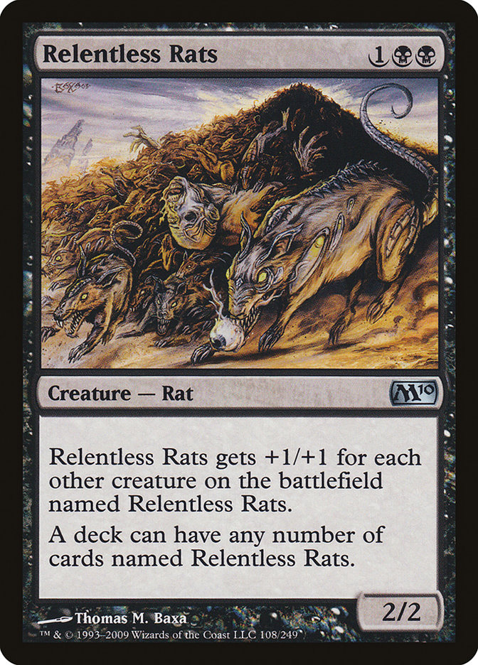 Relentless Rats [Magic 2010] | All Aboard Games
