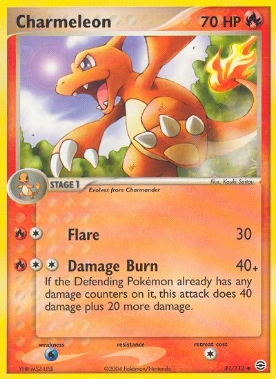 Charmeleon (31/112) [EX: FireRed & LeafGreen] | All Aboard Games