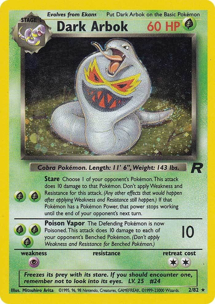 Dark Arbok (2/82) [Team Rocket Unlimited] | All Aboard Games