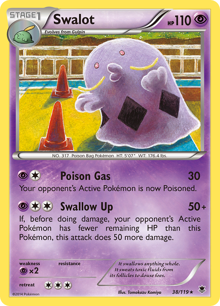 Swalot (38/119) [XY: Phantom Forces] | All Aboard Games