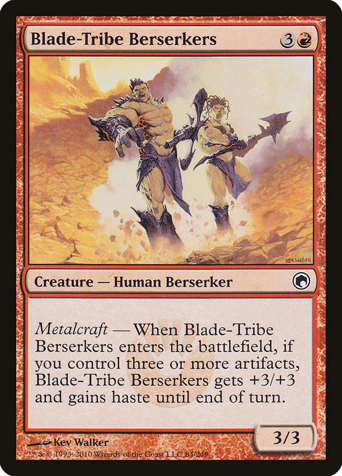 Blade-Tribe Berserkers [Scars of Mirrodin] | All Aboard Games
