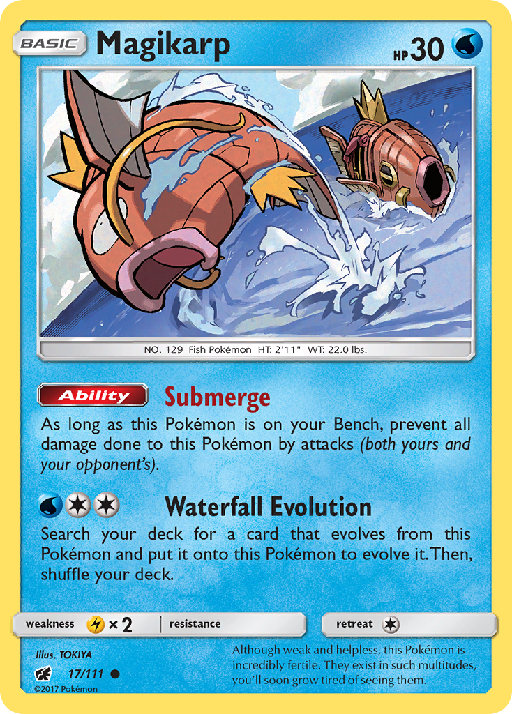 Magikarp (17/111) [Sun & Moon: Crimson Invasion] | All Aboard Games