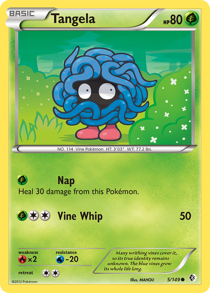 Tangela (5/149) [Black & White: Boundaries Crossed] | All Aboard Games