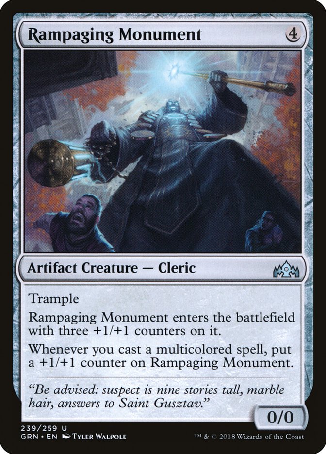 Rampaging Monument [Guilds of Ravnica] | All Aboard Games