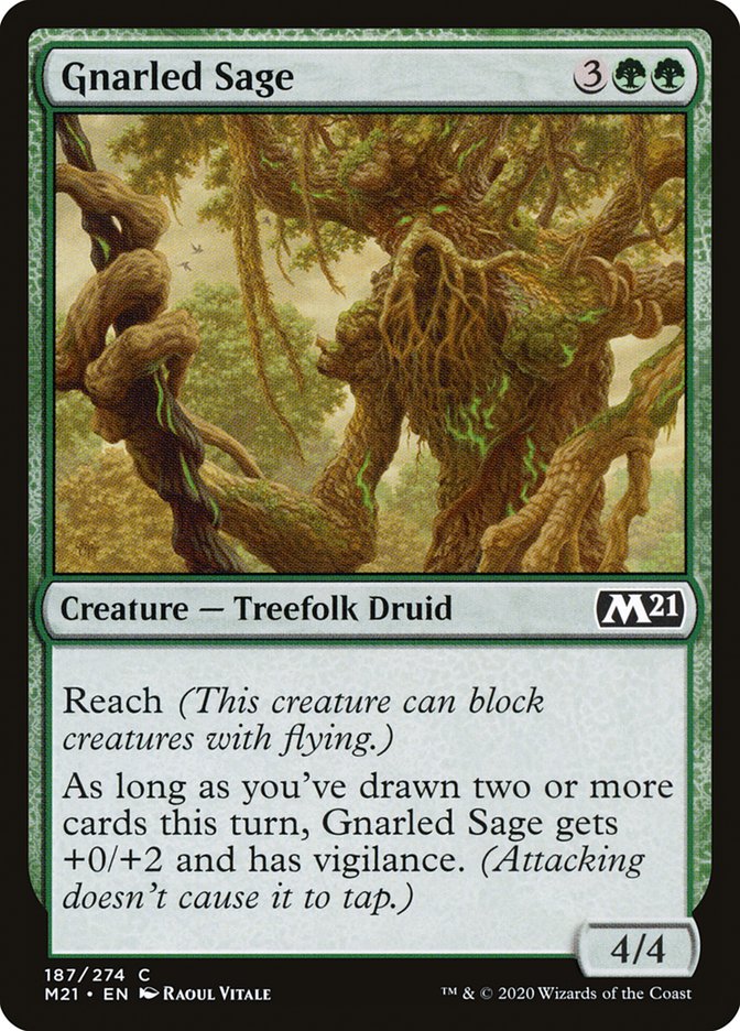 Gnarled Sage [Core Set 2021] | All Aboard Games
