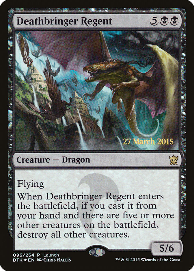 Deathbringer Regent (Launch) [Dragons of Tarkir Prerelease Promos] | All Aboard Games