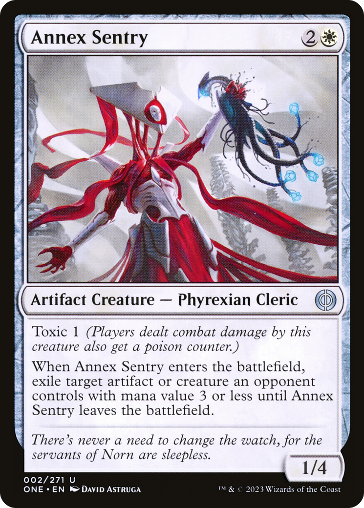 Annex Sentry [Phyrexia: All Will Be One] | All Aboard Games