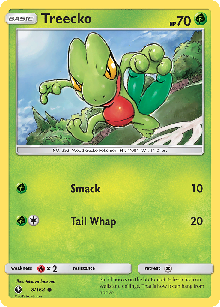 Treecko (8/168) [Sun & Moon: Celestial Storm] | All Aboard Games