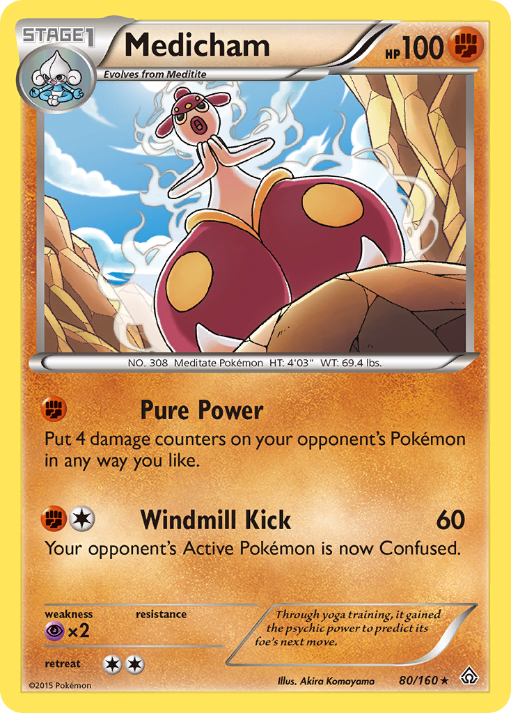 Medicham (80/160) [XY: Primal Clash] | All Aboard Games