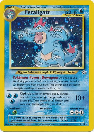 Feraligatr (5/111) [Neo Genesis Unlimited] | All Aboard Games