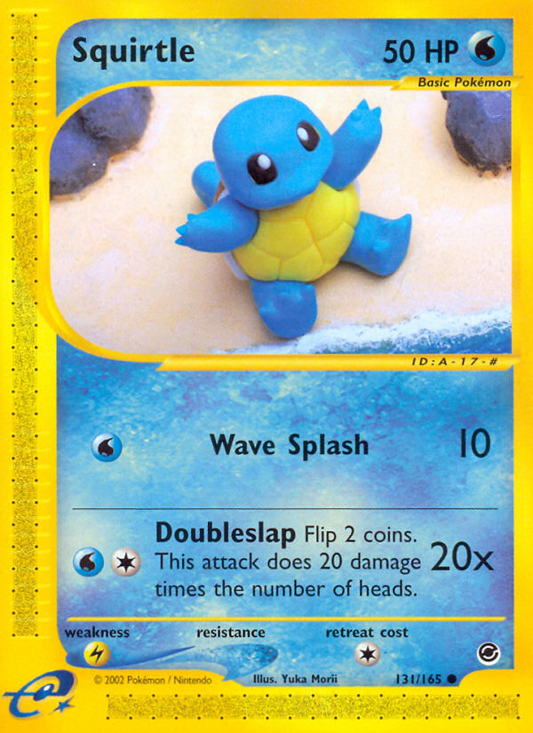 Squirtle (131/165) [Expedition: Base Set] | All Aboard Games