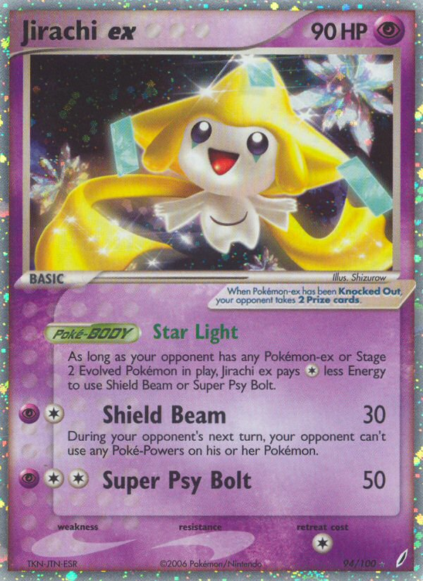 Jirachi ex (94/100) [EX: Crystal Guardians] | All Aboard Games