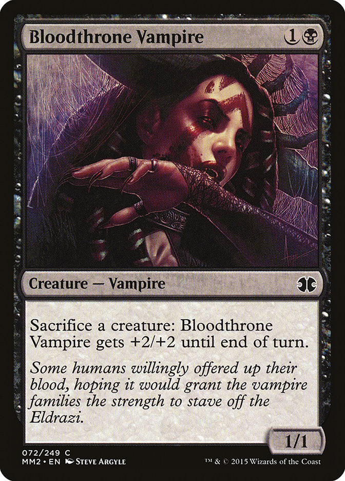 Bloodthrone Vampire [Modern Masters 2015] | All Aboard Games