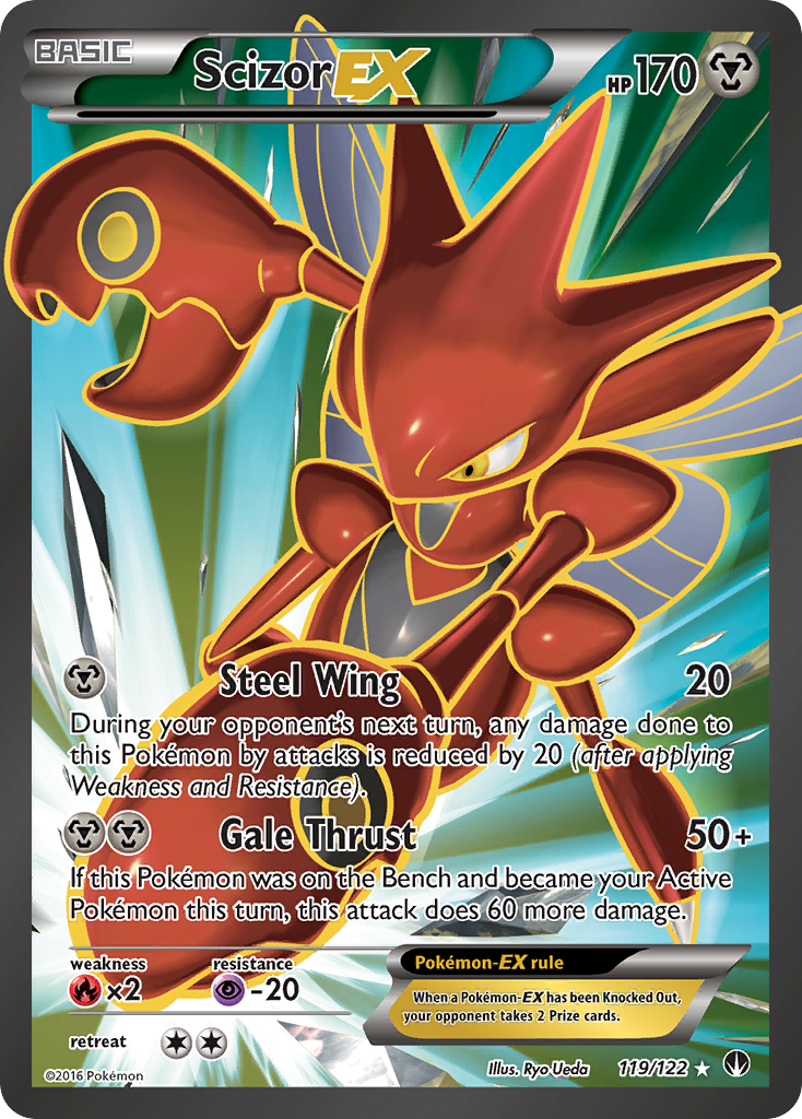 Scizor EX (119/122) [XY: BREAKpoint] | All Aboard Games