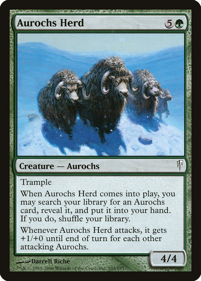 Aurochs Herd [Coldsnap] | All Aboard Games