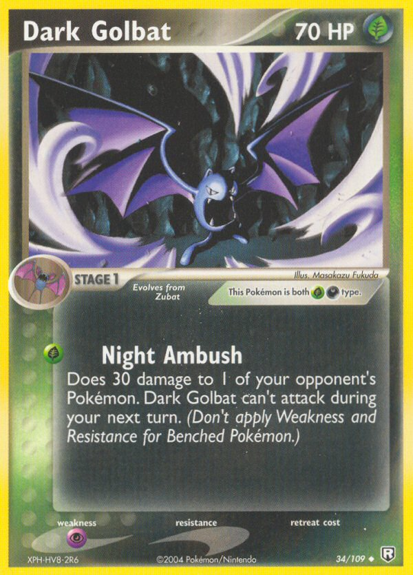 Dark Golbat (34/109) [EX: Team Rocket Returns] | All Aboard Games