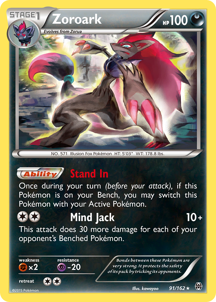 Zoroark (91/162) [XY: BREAKthrough] | All Aboard Games