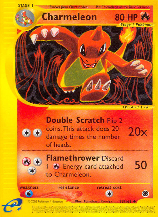 Charmeleon (73/165) [Expedition: Base Set] | All Aboard Games