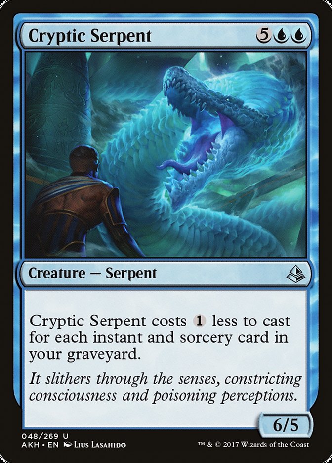 Cryptic Serpent [Amonkhet] | All Aboard Games
