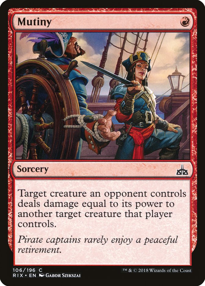 Mutiny [Rivals of Ixalan] | All Aboard Games