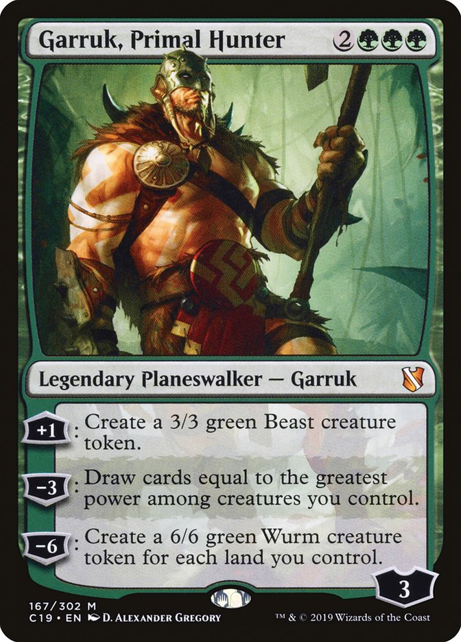 Garruk, Primal Hunter [Commander 2019] | All Aboard Games