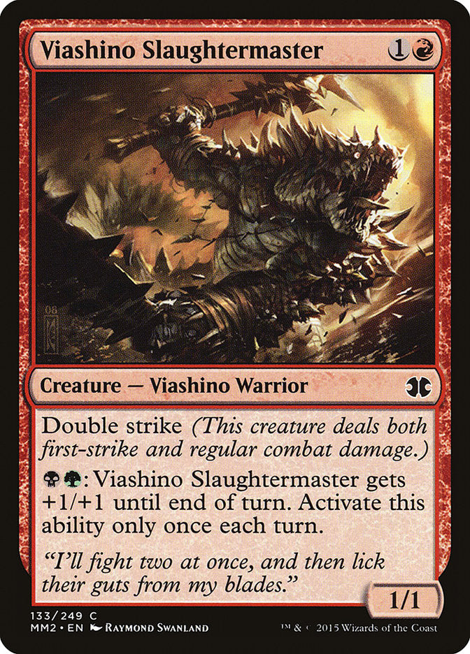 Viashino Slaughtermaster [Modern Masters 2015] | All Aboard Games