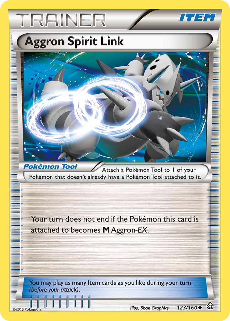 Aggron Spirit Link (123/160) [XY: Primal Clash] | All Aboard Games