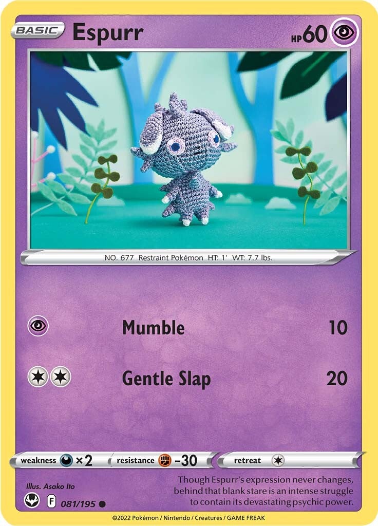 Espurr (081/195) [Sword & Shield: Silver Tempest] | All Aboard Games