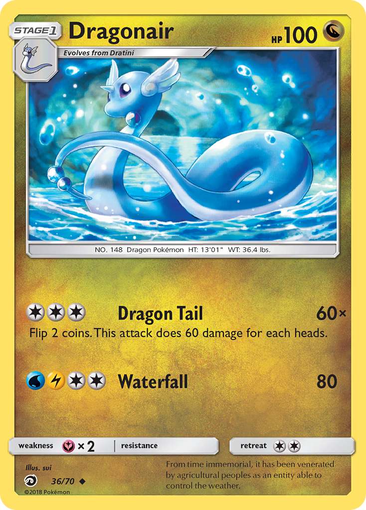 Dragonair (36/70) [Sun & Moon: Dragon Majesty] | All Aboard Games