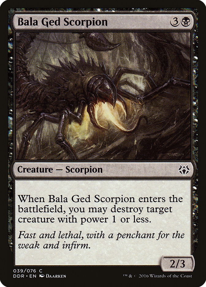 Bala Ged Scorpion [Duel Decks: Nissa vs. Ob Nixilis] | All Aboard Games