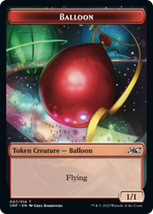 Zombie Employee // Balloon Double-sided Token [Unfinity Tokens] | All Aboard Games