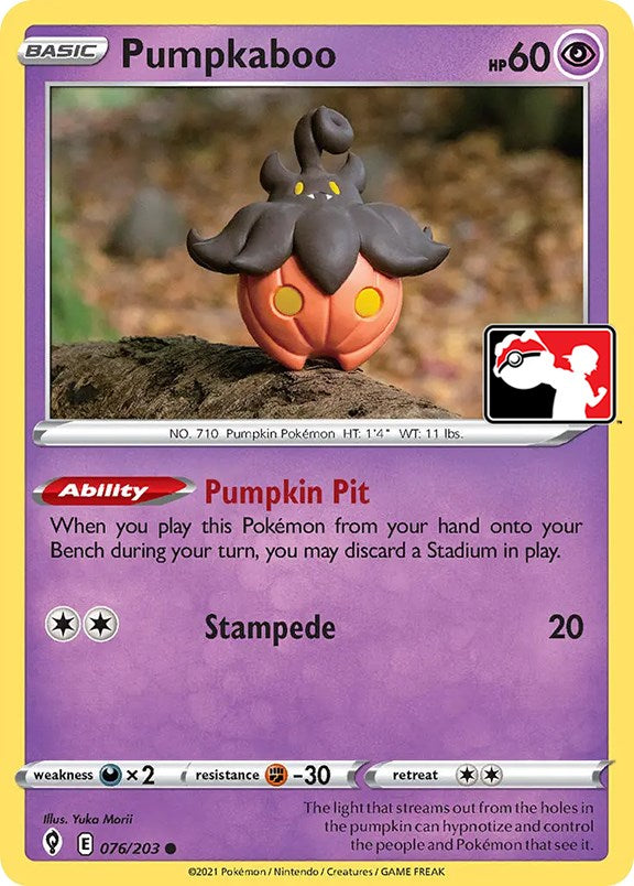 Pumpkaboo (076/203) [Prize Pack Series One] | All Aboard Games