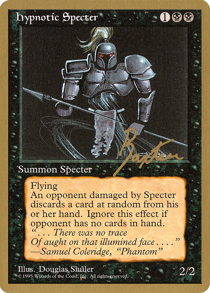 Hypnotic Specter (George Baxter) [Pro Tour Collector Set] | All Aboard Games