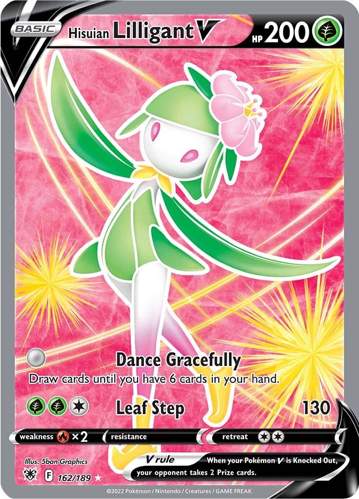 Hisuian Lilligant V (162/189) [Sword & Shield: Astral Radiance] | All Aboard Games