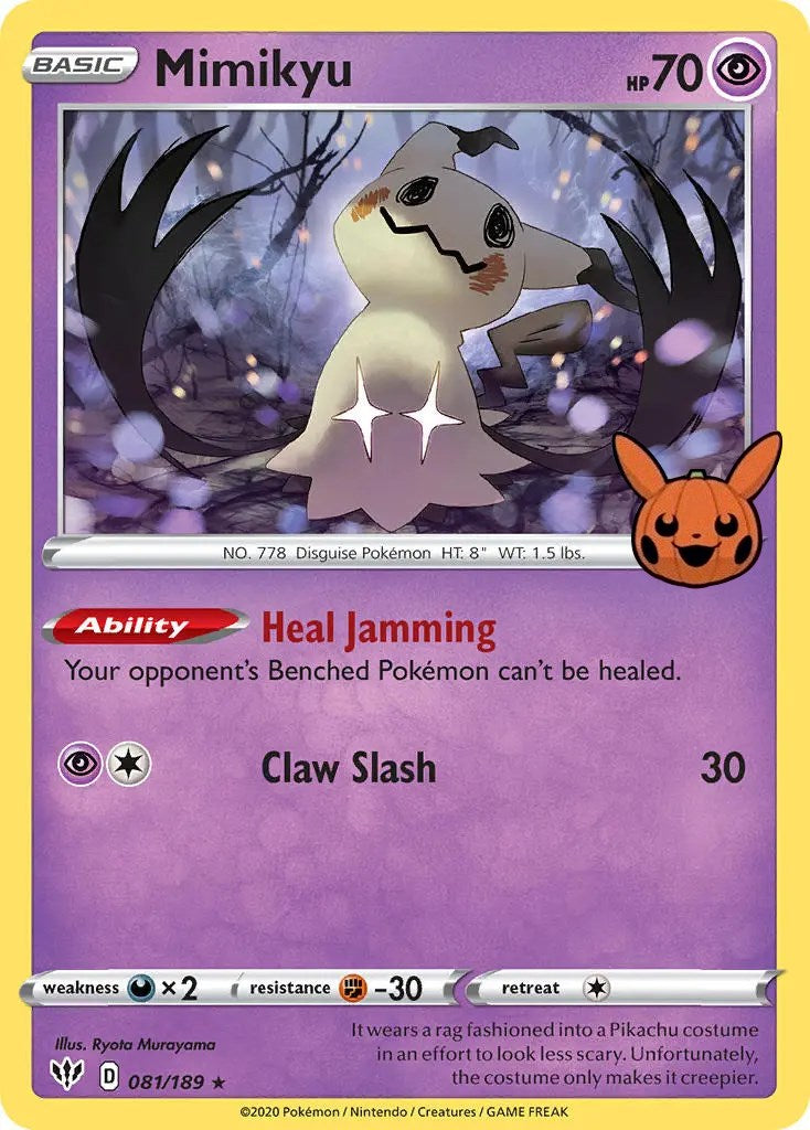 Mimikyu (081/189) [Trick or Trade] | All Aboard Games