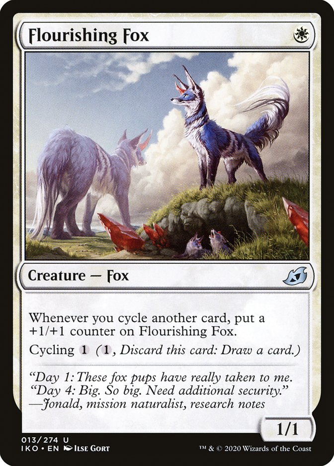 Flourishing Fox [Ikoria: Lair of Behemoths] | All Aboard Games
