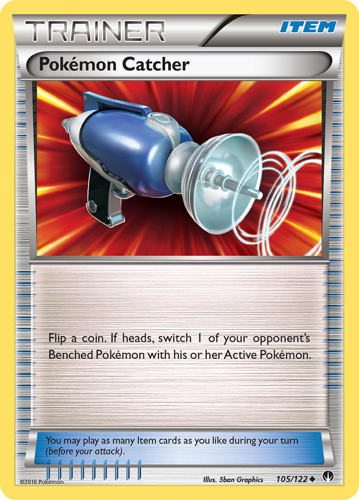 Pokemon Catcher (105/122) [XY: BREAKpoint] | All Aboard Games