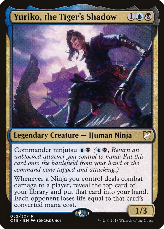 Yuriko, the Tiger's Shadow [Commander 2018] | All Aboard Games