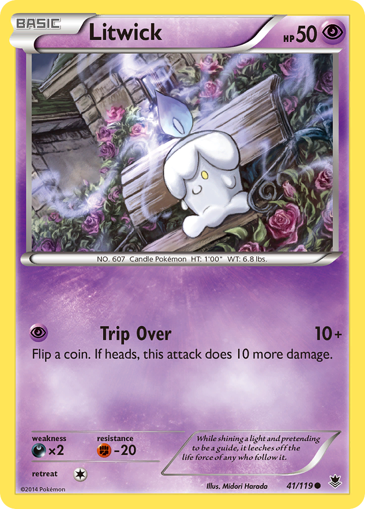 Litwick (41/119) [XY: Phantom Forces] | All Aboard Games