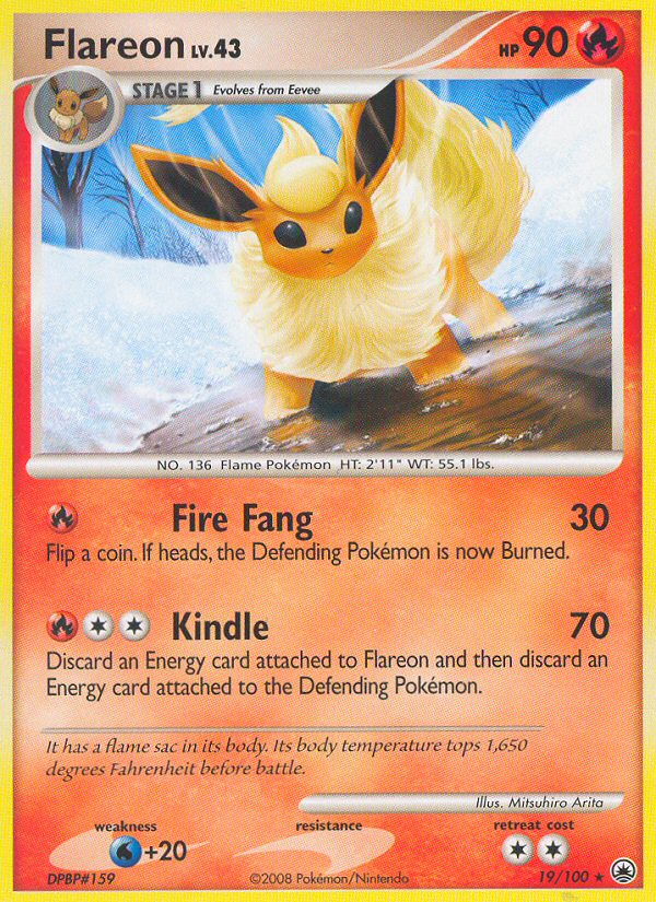 Flareon (19/100) [Diamond & Pearl: Majestic Dawn] | All Aboard Games