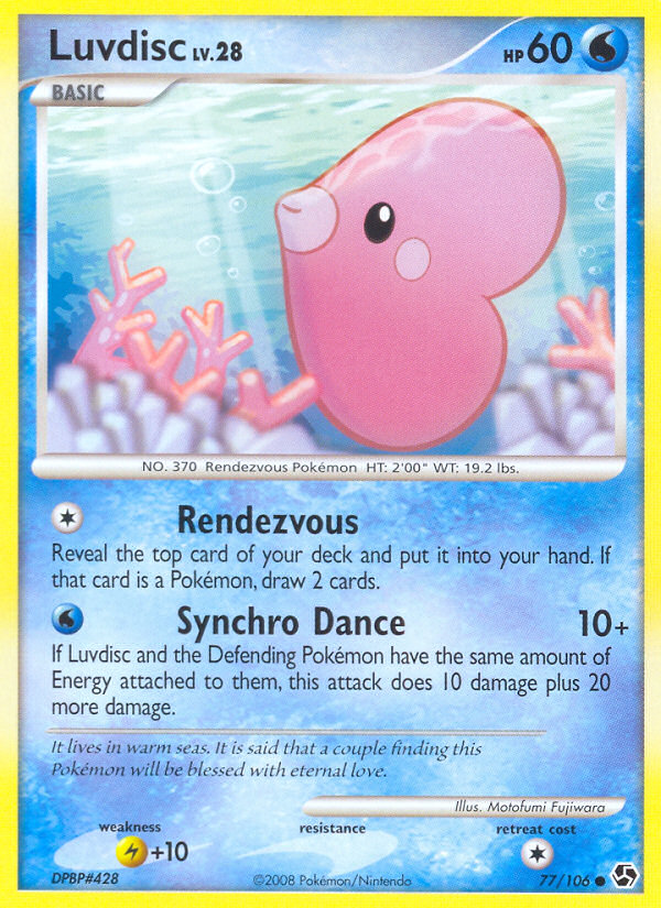 Luvdisc (77/106) [Diamond & Pearl: Great Encounters] | All Aboard Games