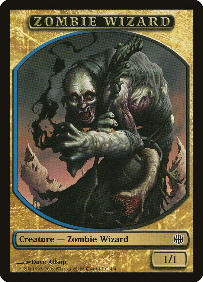 Zombie Wizard [Alara Reborn Tokens] | All Aboard Games