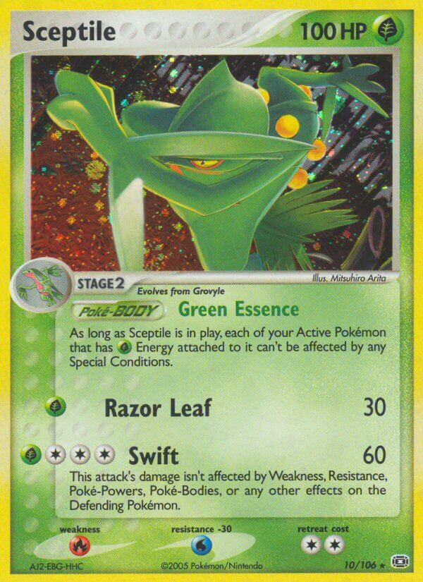 Sceptile (10/106) (Theme Deck Exclusive) [EX: Emerald] | All Aboard Games