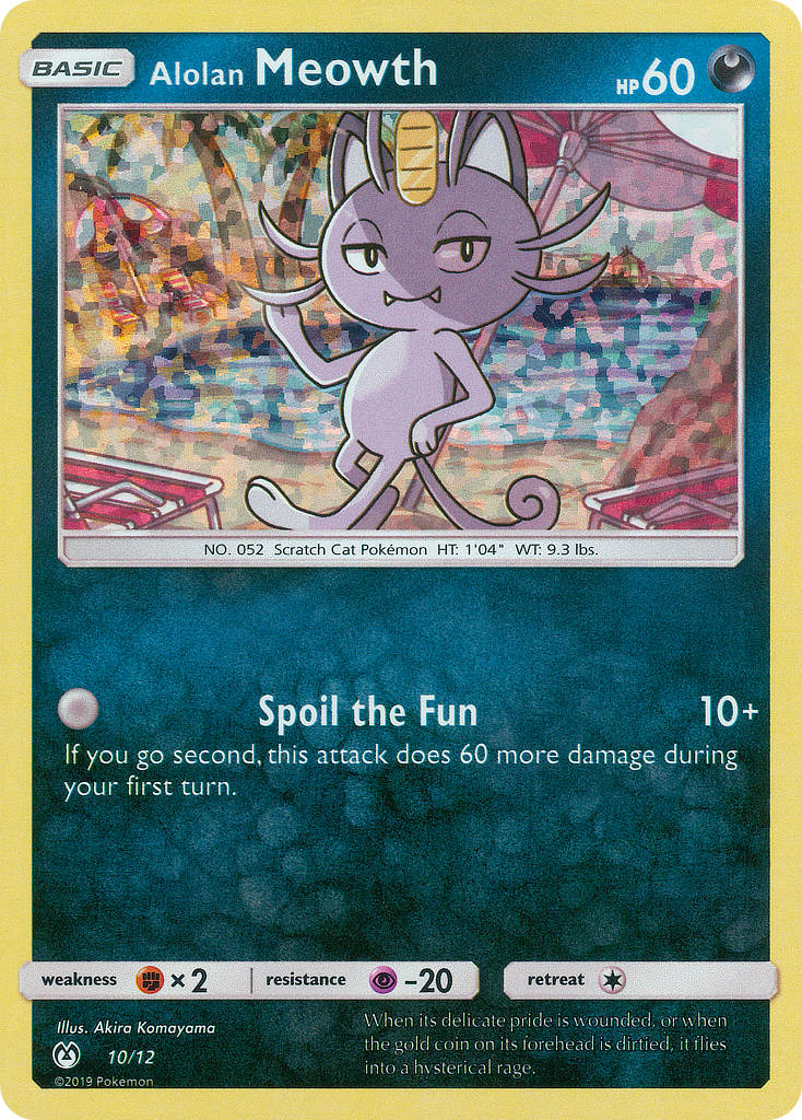 Alolan Meowth (10/12) [McDonald's Promos: 2019 Collection] | All Aboard Games