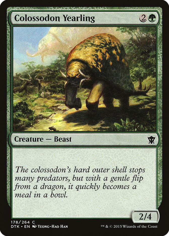 Colossodon Yearling [Dragons of Tarkir] | All Aboard Games