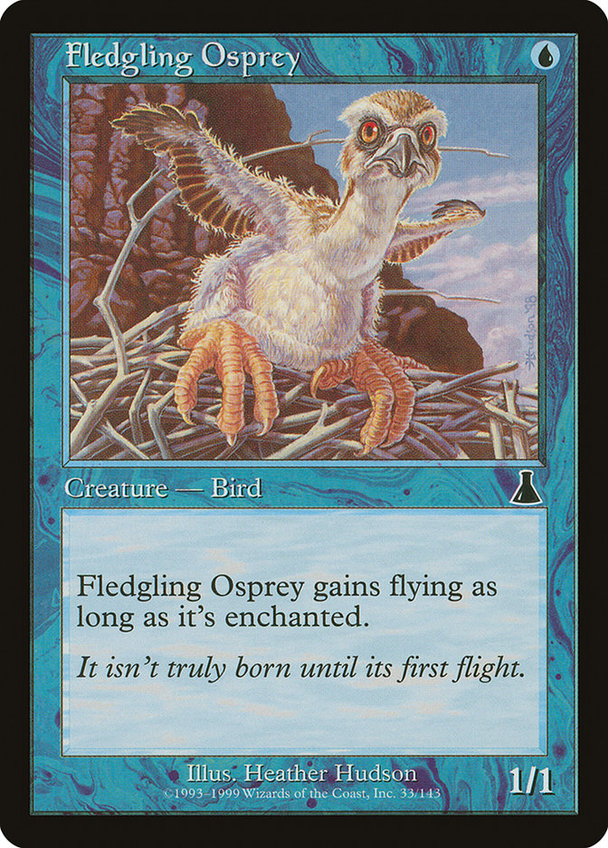 Fledgling Osprey [Urza's Destiny] | All Aboard Games
