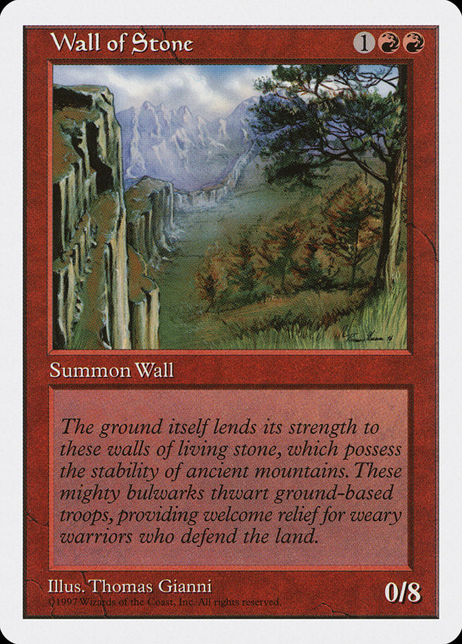 Wall of Stone [Fifth Edition] | All Aboard Games