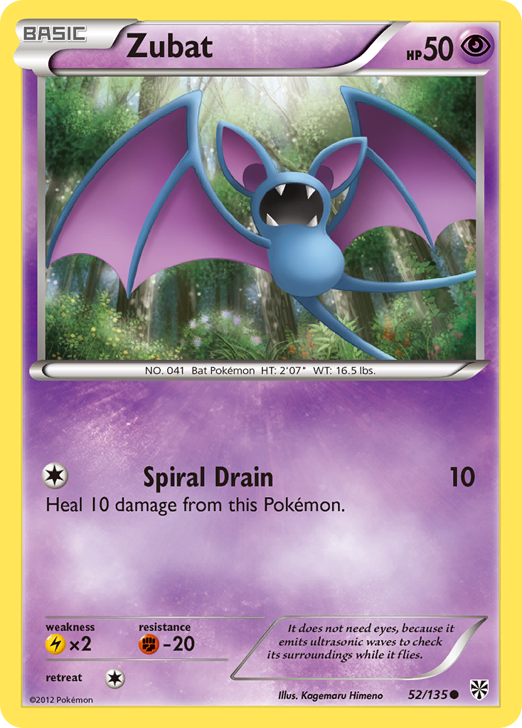 Zubat (52/135) [Black & White: Plasma Storm] | All Aboard Games