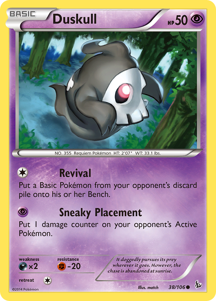 Duskull (38/106) [XY: Flashfire] | All Aboard Games