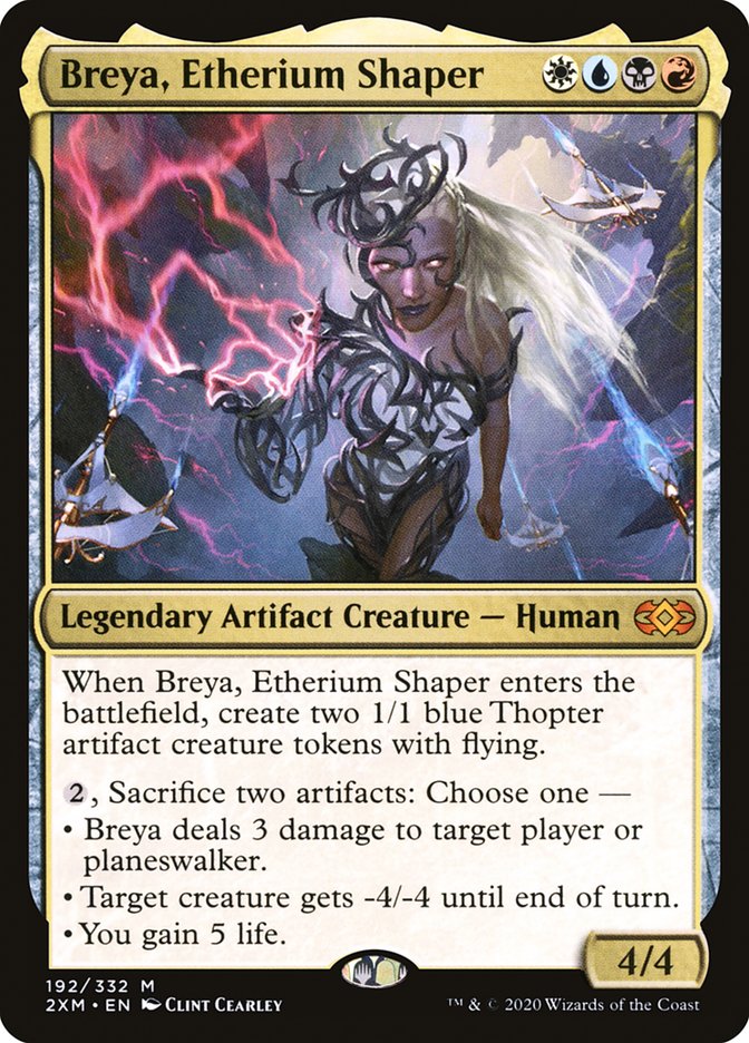 Breya, Etherium Shaper [Double Masters] | All Aboard Games